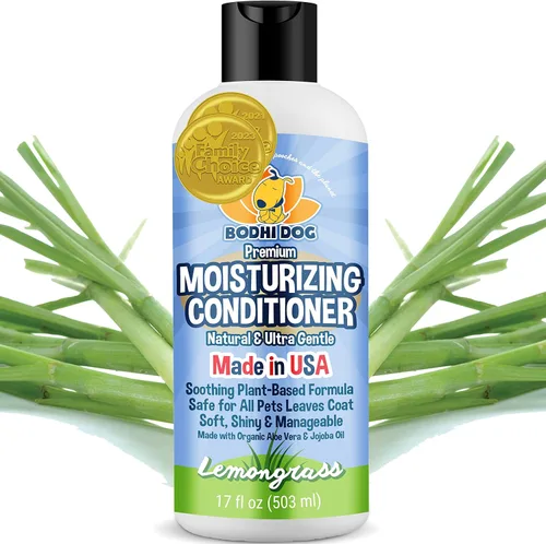 Miniatura 9 de Bodhi Dog Acondicionador hidratante suave para perros, fórmula calmante a base de plantas con aloe vera y aceite de jojoba, hidrata y suaviza
