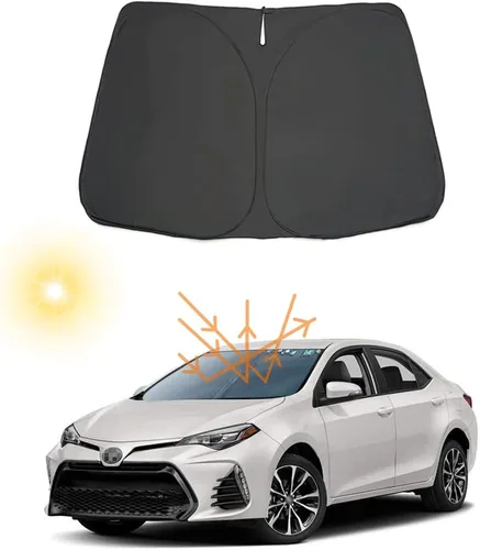 Miniatura 33 de Parasol plegable para parabrisas delantero de automóvil, ajuste personalizado para Toyota 4Runner 2010-2023 2024 2025, accesorios interiores