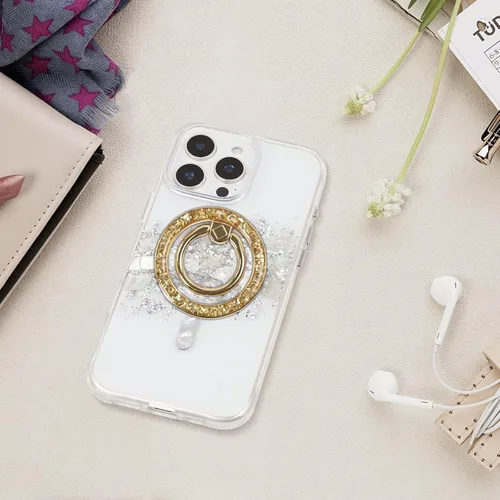 Miniatura 7 de Magnetic Phone Ring for MagSafe Grip [Super Magnet] StylishTwinkle Design Ring Holder Stand, magsafe pop Socket (Gold)