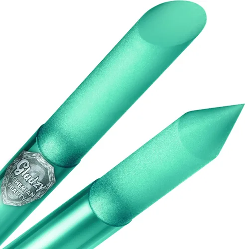 Miniatura 12 de Gladzy - Empujador de cutículas de vidrio, barra de manicura, calidad checa auténtica, removedor de cutículas de precisión profesional, superficie