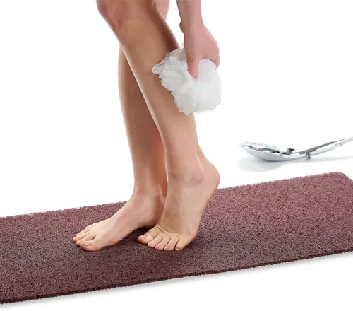Miniatura 155 de Tapete de ducha antideslizante para bañera - Tapete de baño de lufa para baño - Tapete de baño de 40 x 16 pulgadas - Alfombra de baño antideslizante