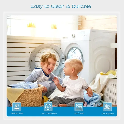 Miniatura 6 de GRT Paquete de 1 Protector de Colchón 100% Impermeable Tamaño Full, Cubierta de Colchón Impermeable Transpirable y Silenciosa Ajustable con Bolsillo
