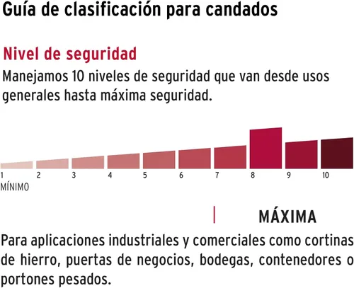 Miniatura 4 de Cerradura antipalanca, 2.953 in, llave tradicional de cuerpo de latón