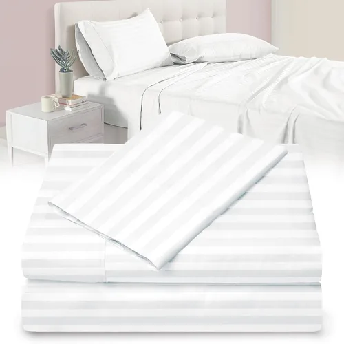Miniatura 29 de Juego de Sábanas Twin - Sábanas de Cama Twin de Microfibra Ultra-Suave 1800 - Doble Cepillado - Bolsillos Profundos - Ajuste Fácil - Sin Arrugas