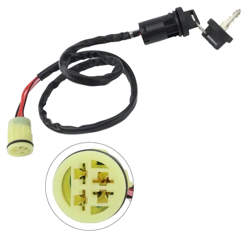Miniatura 5 de Arrancador con relé e interruptor de encendido para Honda Rubicon TRX500FA 2001-2014, TRX500FGA GPS 2004-2008, TRX500FPA GPS EPS PS 2009-2014