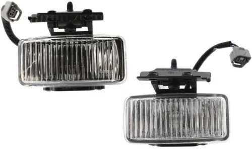 Miniatura 2 de CarLights360 Par de luces antiniebla para Jeep Cherokee 1997-2001, lado del conductor y del pasajero para CH2592123 + CH2593123