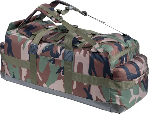Miniatura 13 de Bolso de lona militar grande Mochila Equipo de equipo de engranaje de campo Bolsa de lona Bolsa de despliegue del ejército 85L