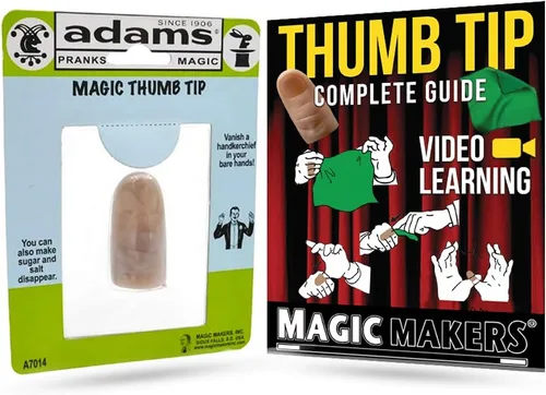 Miniatura 3 de Adams Pranks and Magic - Punta mágica para pulgar, juguete clásico de trucos de magia