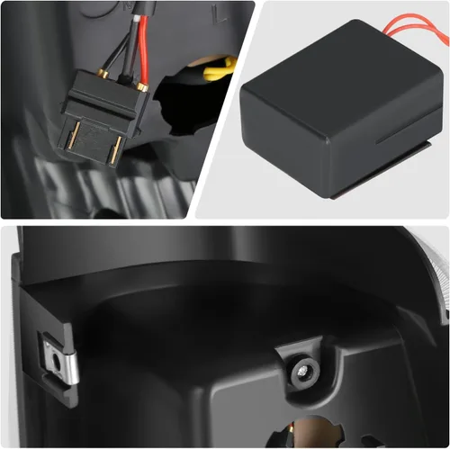 Miniatura 7 de DNA MOTORING TL-CSIL03-LED-3D-CH-CL Conjunto de luz trasera LED 3D para lado del conductor y del pasajero