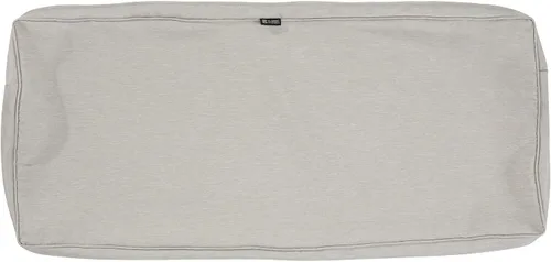 Miniatura 8 de Classic Accessories, Montlake - Funda para cojín de banco o sofá de exteriores, tela resistente al agua, 59x18x3 pulgadas, gris carbón claro, Fundas