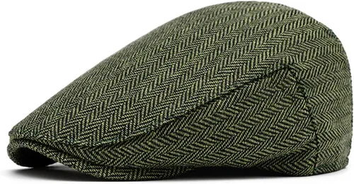 Miniatura 13 de meioro Gorra plana de espiga para hombre, gorra clásica de tweed de Newsboy, gorra de mezcla de lana, gorra plana de Gatsby, gorras de hiedra