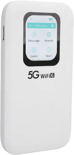Keenso Enrutador WiFi portátil 5G conexión de alta velocidad para viajes Nano SIM ranura para tarjeta módem portátil para viajes