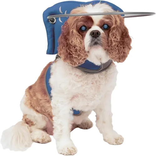 Miniatura 14 de Muffin's Halo® - El halo original para perro ciego Arnés y collar de parachoques accesorio para una navegación segura y confianza - Negro, talla 1