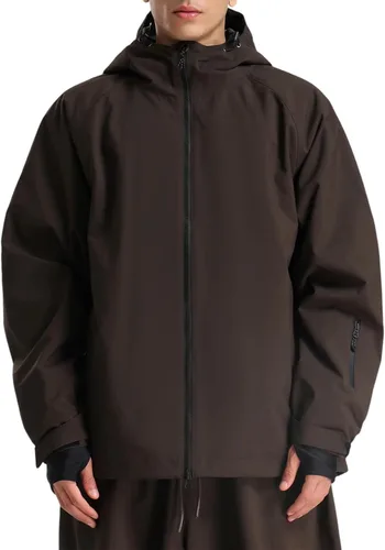 Miniatura 10 de GSOU SNOW Mens Ski Jacket Baggy Snowboard Jacket Womens Insulated Snow Jacket Waterproof Windproof Loose Ski Coat for Skiing