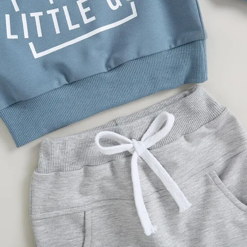 Miniatura 6 de Conjunto de sudadera de manga larga para bebé niño y niño pequeño