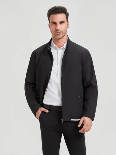 Miniatura 3 de HaoMay Men's Business Casual Full Zip Lightweight Outwear Jackets