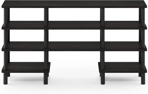 Miniatura 88 de Furinno 11191BK THE Centro de Entretenimiento Soporte para TV, Negro