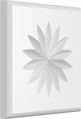 Miniatura 14 de Ekena Millwork ROSP050X050X100SDG11 Roseta estándar con borde redondeado, 5 pulgadas de ancho x 5 pulgadas de alto x 1 pulgadas de alto, PVC