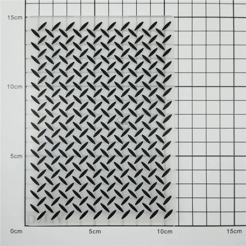 Miniatura 3 de DzIxY Geometría Fondo Plástico Carpetas de grabación en relieve para tarjetas Suministros DIY Papel 3D Scrapbook Plantillas Álbum Artesanía 20