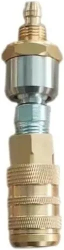 Miniatura 5 de Zeluga Z-Flex - Intercambio industrial con acoplador de bola y enchufe de seguridad de aire, manguera de aire de poliuretano reforzado 300 PSI