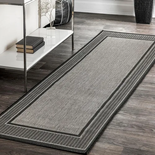 Miniatura 13 de Nuloom Gris marrón/beige, 4 x 6 pies, sólido, suave y acogedor, alto tráfico, resistente a las manchas, fácil de limpiar, alfombra duradera