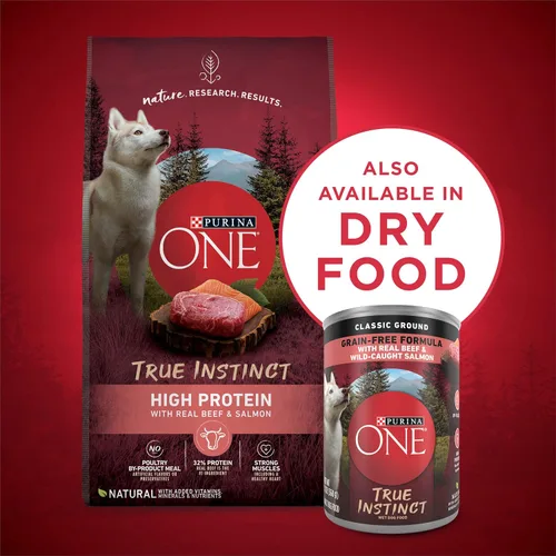 Miniatura 7 de Purina ONE SmartBlend True Instinct - Alimento en lata para perros adultos