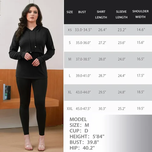Miniatura 98 de GINKANA Sudadera con capucha para mujer, manga larga, lactancia materna, ropa casual