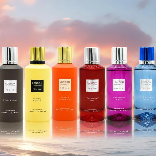 Miniatura 3 de Fine Perfumery London Fragrances - Blackberry and Bay - Almizcle, colonia de sándalo para hombres - Perfume de larga duración para hombres - Eau