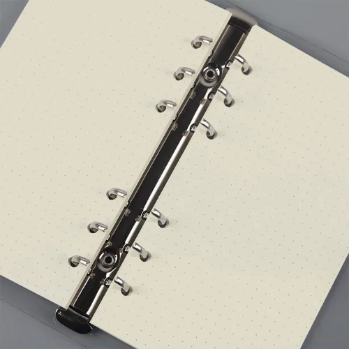 Miniatura 4 de A6 - 80 hojas/160 páginas forradas de papel perforado de hojas sueltas para carpeta de 6 agujeros, organizador personal, diario, planificador