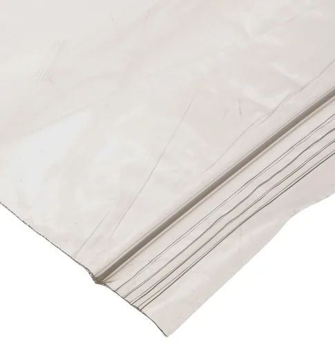 Miniatura 64 de Aviditi Poly Bolsa con cierre hermético blanco, Transparente, 1000 Claro