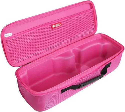 Miniatura 3 de Hermitshell Estuche de viaje para secador de pelo Revlon/Umeely de un solo paso y cepillo de aire caliente voluminizador (rojo plomo)