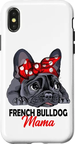 Miniatura 5 de iPhone 13 Pro Max Frenchie Mama Lindo Bulldog Francés Perro Mamá Divertido Estuche de Regalo para Mujer