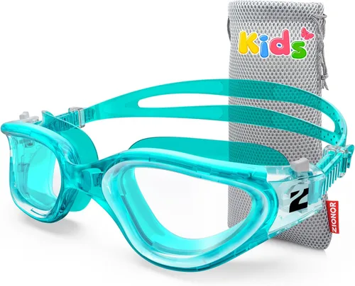 Miniatura 21 de ZIONOR Gafas de Natación para Niños, G1MINI SE Gafas de Natación Antivaho para Niño Niña 6-14 A3 (Lente azul transparente - Allclear)