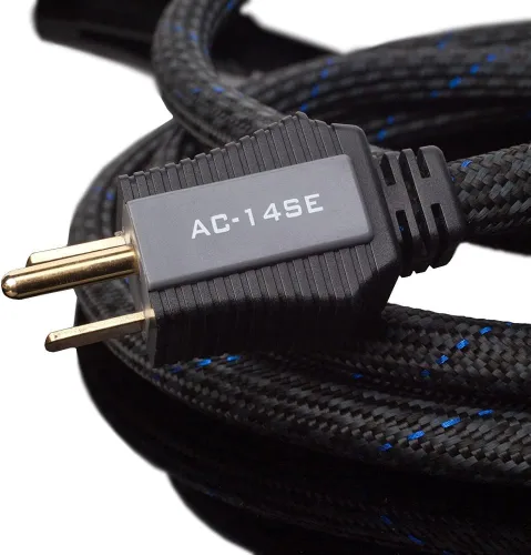 Miniatura 6 de Pangea Audio AC-14SE MKII Audiophile Signature - Cable de alimentación para audio, video y equipo electrónico, 3.3 ft