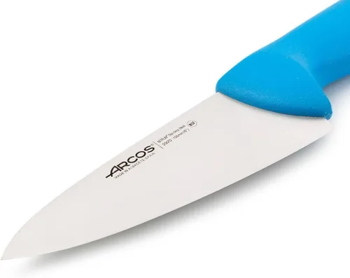 Miniatura 3 de Arcos Serie 2900 - Cuchillo de chef - Hoja de acero inoxidable de nitrum de 6" - Mango de polipropileno azul - Plata - Sistema de identificación