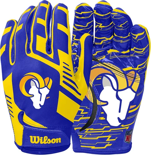 Miniatura 59 de Wilson NFL - Guantes de fútbol americano con ajuste elástico, tallas para jóvenes y adultos