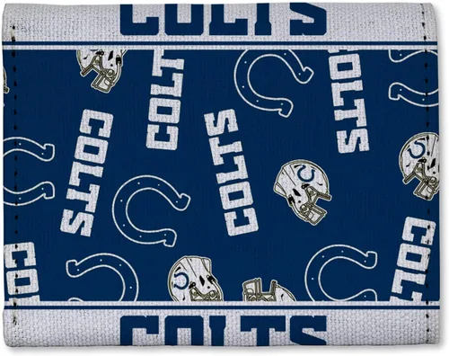 Miniatura 33 de Rico Industries Billetera triple de lona de la NFL - Gran accesorio