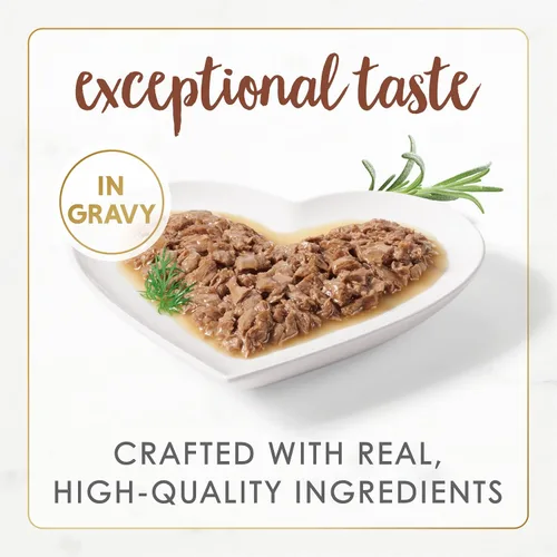Miniatura 2 de Purina Fancy Feast Gourmet Naturals - Alimento húmedo para gatos, receta natural de carne de res en salsa concentrada para gatos