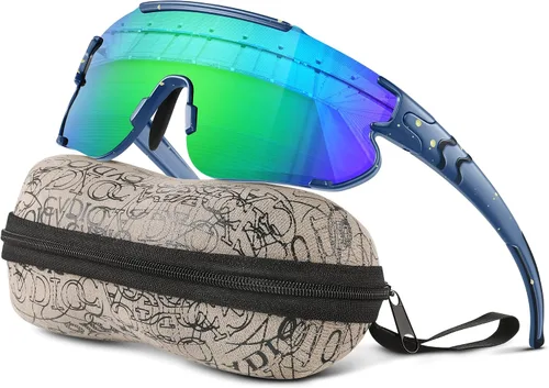 Miniatura 20 de Gafas de sol polarizadas de béisbol para niños: gafas de sol deportivas para niños y niñas de 3 a 12 años, lentes de sol para ciclismo y correr