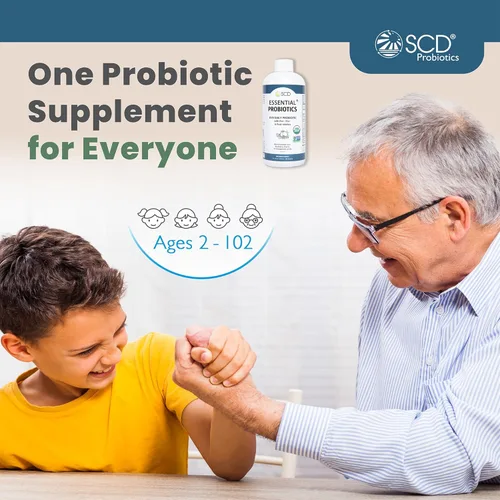 Miniatura 7 de SCD - Probióticos esenciales para mujeres, hombres, niños y niños pequeños, probióticos vivos para la digestión y la inmunidad, suplemento