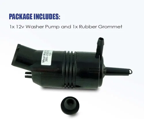 Miniatura 6 de 385-232316B Bomba de limpiaparabrisas (trasera) con ojal - Compatible con Chevrolet (Chevy), Buick, GMC, Cadillac, Pontiac - Reemplaza OEM #