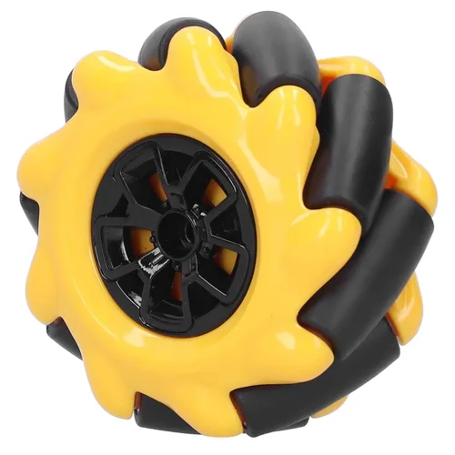 Miniatura 7 de Mecanum Wheel Robot Kit con ruedas omnidireccionales de 2.362 in para proyectos de coches inteligentes STEM de motor TT
