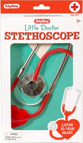 Miniatura 2 de Schylling Little Doctor Estetoscopio Rojo