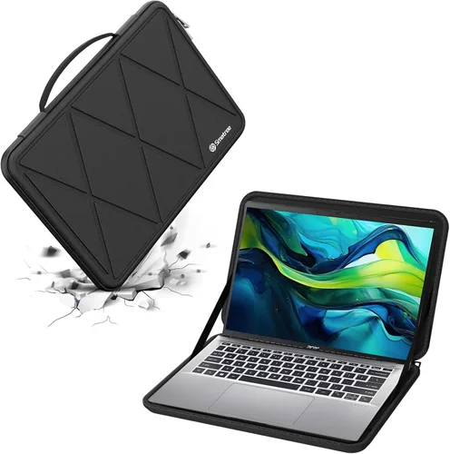 Miniatura 15 de Smatree Funda Protectora EVA Dura Compatible para Acer Aspire 5 A515/3 A315/1 A115 de 15.6 Pulgadas, para Acer Aspire Vero Green-AV15 Funda Serie X