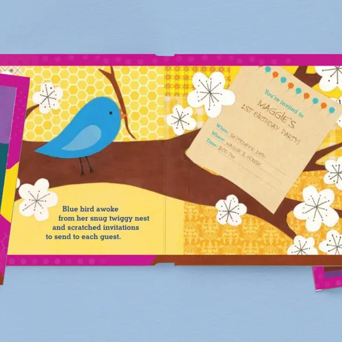 Miniatura 4 de El primer cumpleaños del bebé para niñas - Historia infantil personalizada - I See Me!