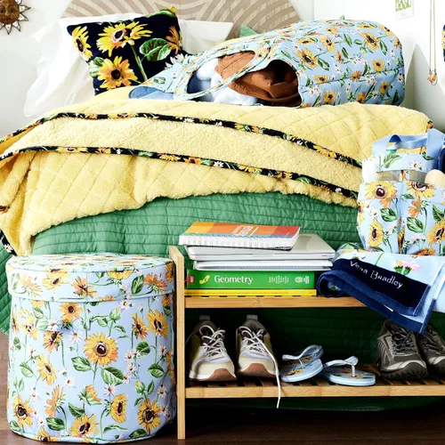 Miniatura 3 de Vera Bradley Almohada decorativa para mujer con inserto hipoalergénico extraíble, Encaje Java