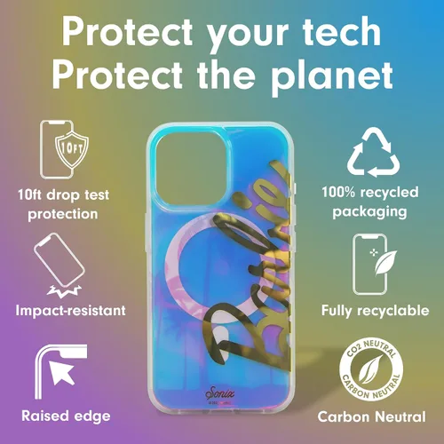 Miniatura 4 de Sonix x Barbie Funda para iPhone 15 Pro Compatible con MagSafe Probada para caídas de 10 pies Golden Hour