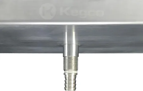 Miniatura 7 de Kegco SEDP-220D Bandeja de goteo, 12", acero inoxidable