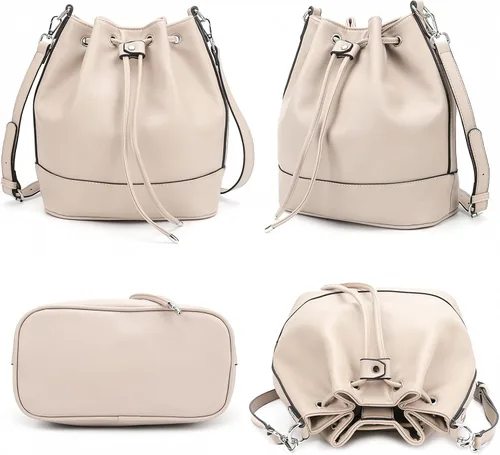 Miniatura 3 de AFKOMST Bolsos y monederos para mujer con cordón y bolsos de hombro con 2 correas desmontables