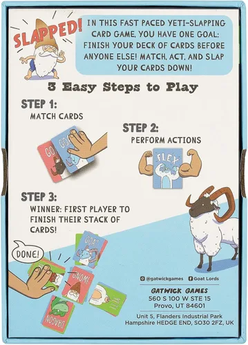 Miniatura 5 de Yeti Slap - Juego de cartas divertido y competitivo con Yetis, los mejores juegos de cartas para familias, adultos, adolescentes y niños, gran
